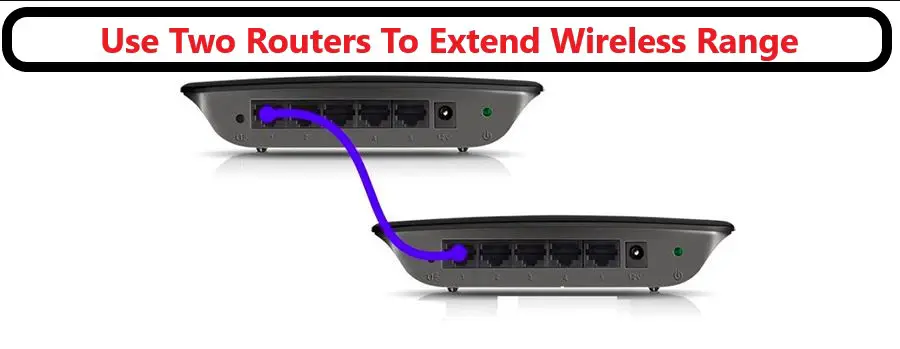 How to extend WiFi range using two routers