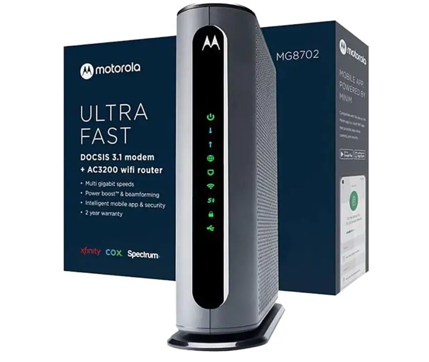 Motorola MG8702 WiFi Router for Xfinity