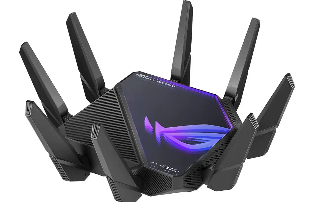 ASUS ROG Rapture WiFi 6E Router for Gaming AXE16000